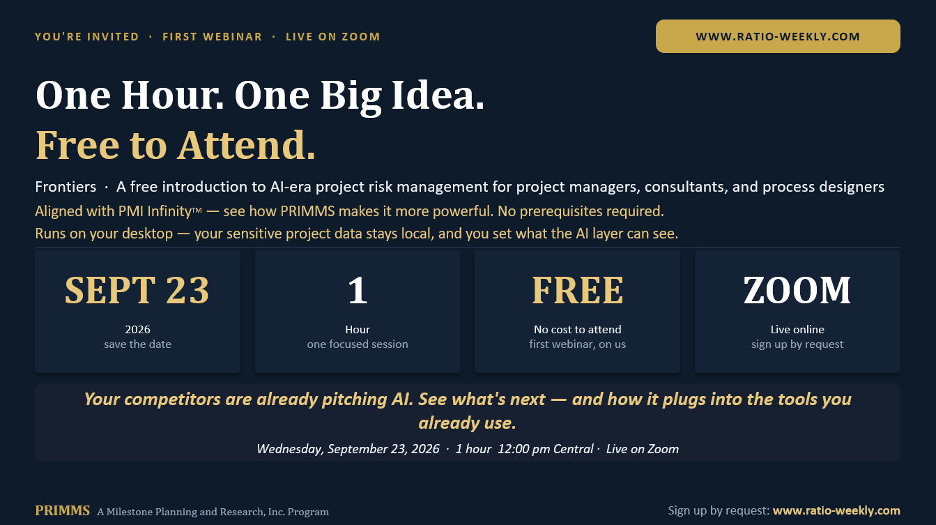 Frontiers webinar — slide 3 of 7: invitation and event details